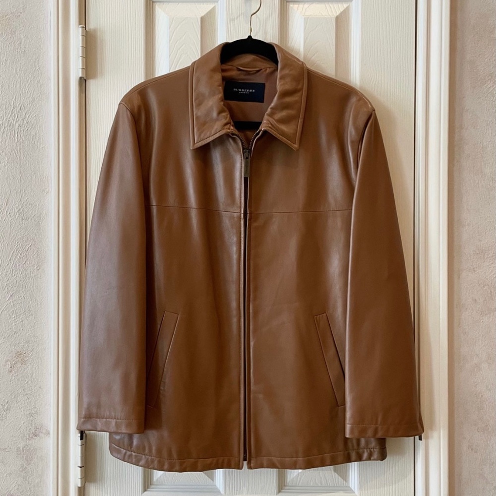 Burberry Leather Jacket